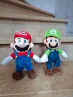 Mario en Luigi in zeer nette staat, Kinderen en Baby's, Speelgoed | Knuffels en Pluche, Ophalen of Verzenden, Zo goed als nieuw