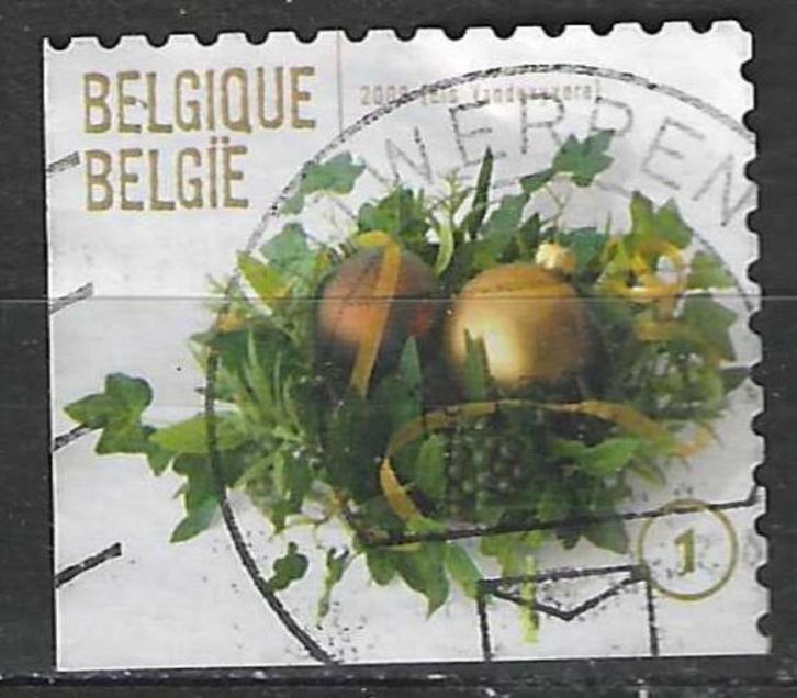 Belgie 2009 - Yvert 3963 /OBP 3981b - Kerstversiering (ST), Postzegels en Munten, Postzegels | Europa | België, Gestempeld, Kerst