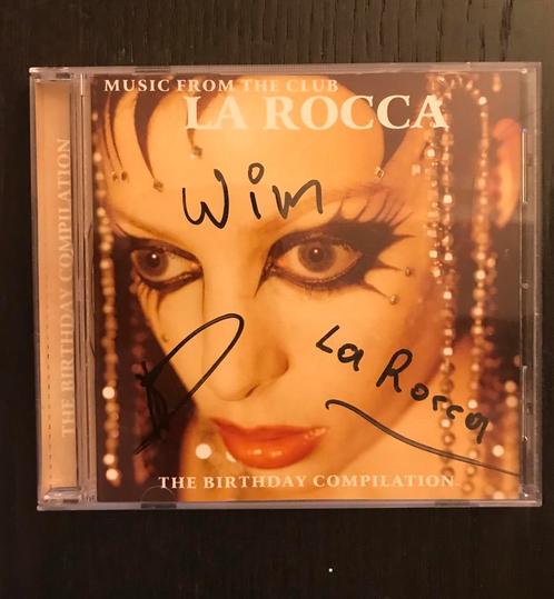 CD SIGNED BY THE BOSS (WIM) OF THE LEGENDARY CLUB LA ROCCA, Cd's en Dvd's, Cd's | Dance en House, Zo goed als nieuw, Ophalen of Verzenden