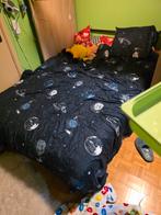 Zetelbed 140x200, Huis en Inrichting, Ophalen, Zwart, Tweepersoons, 140 cm