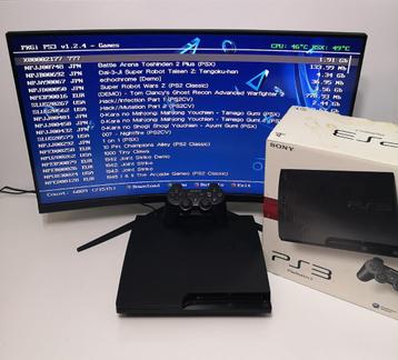 PS3 SLIM BOXED ULTIMATE 7000+ retro games beschikbaar voor biedingen