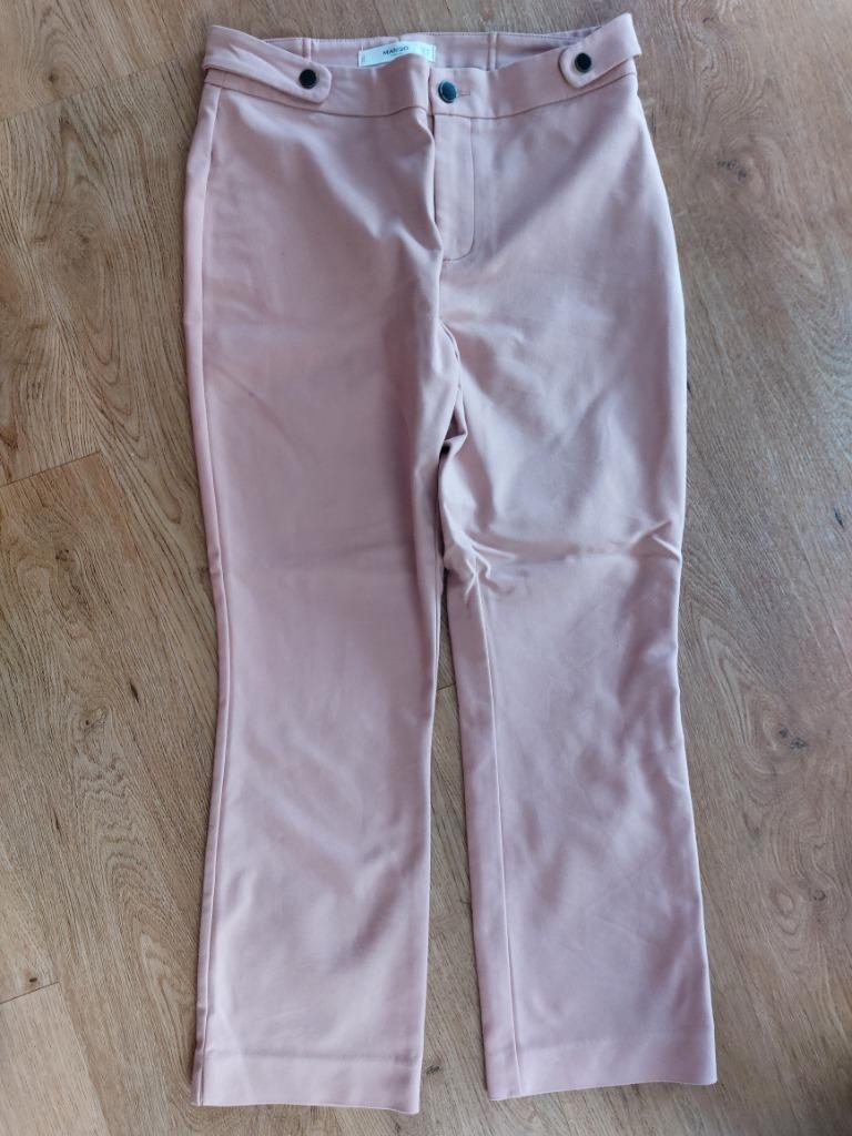 Pantalon MANGO en taille 42, Taille 42/44 (L), Trois-quarts, Enlèvement ou Envoi, Rose