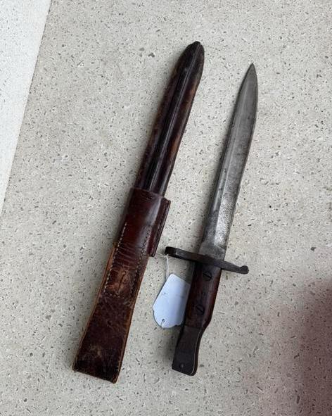 Wo1 zeldzame Candadese Ross bajonet, Verzamelen, Militaria | Algemeen, Ophalen of Verzenden
