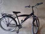 Jongensfiets Popal 24 "  zwart, Fietsen en Brommers, Ophalen, Gebruikt, 24 inch, Handrem