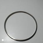 Armband in zwart en metaal., Ophalen of Verzenden, Gebruikt, Zwart, Staal