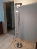staanlamp sfeerverlichting en 1 leeslamp wegens verhuis, Ophalen, Gebruikt, Metaal, 150 tot 200 cm
