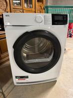 AEG Droogkast, Elektronische apparatuur, 8 tot 10 kg, Ophalen, Zo goed als nieuw, Voorlader