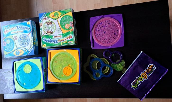 gratis onvolledig mandala-tekenspel, Hobby en Vrije tijd, Tekenen, Ophalen of Verzenden