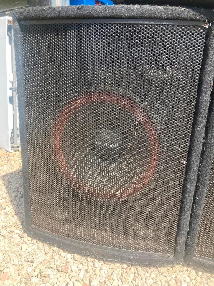 JB SYSTEM 3-delige LUIDSPREKER, Audio, Tv en Foto, Luidsprekerboxen, Gebruikt, Overige typen, Ophalen