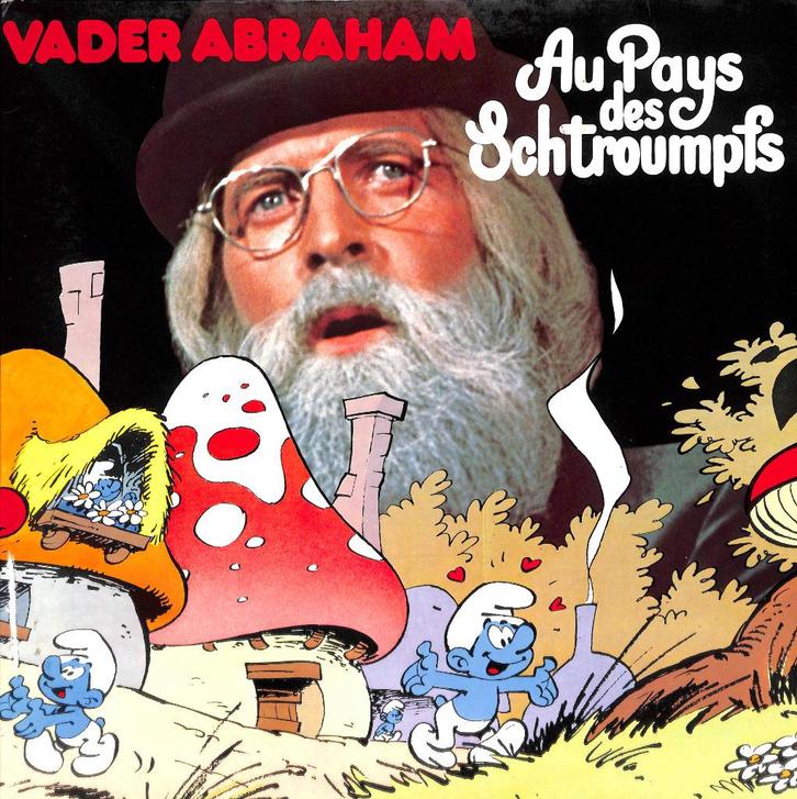 Disque vinyle - Vader Abraham au Pays des Schtroumpfs (1977), Cd's en Dvd's, Vinyl | Nederlandstalig, Zo goed als nieuw, Pop, 12 inch