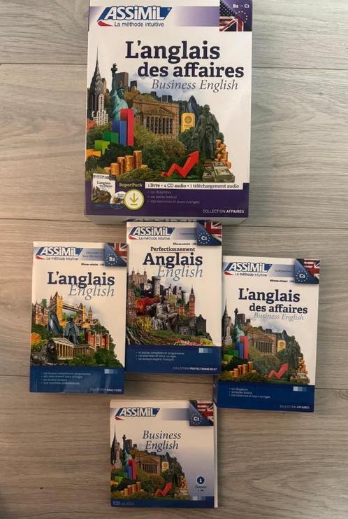 Pack Assimil – Apprendre l’anglais intuitivement (A1 à C1), Boeken, Taal | Engels, Zo goed als nieuw, Ophalen of Verzenden