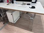 Bureau Richard Lampert - Eiermann, Ophalen, In hoogte verstelbaar, Zo goed als nieuw, Bureau