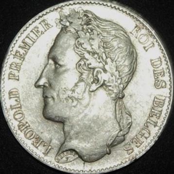 Zilver – België – 5 Francs – Leopold I – 1849 beschikbaar voor biedingen