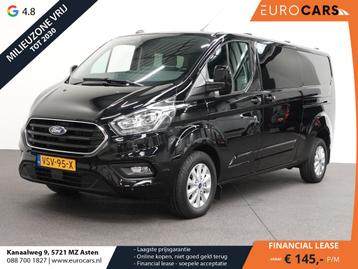 Ford Transit Custom 300 2.0 TDCI L2H1 Limited Dubbele cabine, Auto's, 4 deurs, Stof, Euro 6, 4 cilinders