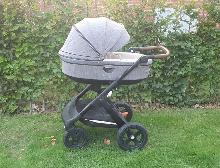 Stokke Trailz 3 in 1, Kinderen en Baby's, Kinderwagens en Combinaties, Zo goed als nieuw, Kinderwagen, Overige merken, Luchtbanden