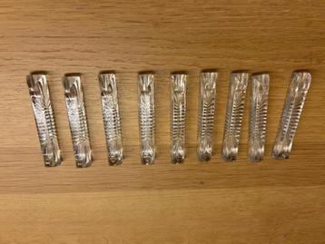 glazen besteksteun vintage gals messenlegger beschikbaar voor biedingen