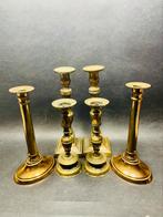 Antiek bronzen kandelaars 1850-1890, Ophalen