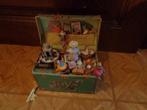 Oude muziekdoos enesco speelgoedkoffer Toys, Ophalen of Verzenden