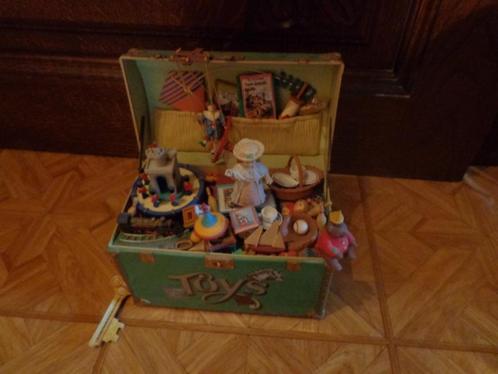 Oude muziekdoos enesco speelgoedkoffer Toys, Antiek en Kunst, Curiosa en Brocante, Ophalen of Verzenden