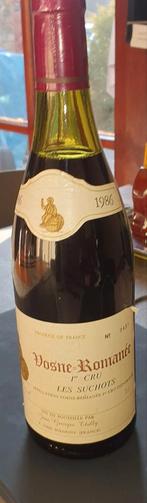 1 bouteille de Vosne Romane 1cru 1986, Enlèvement