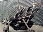 Duo kinderwagen, Kinderen en Baby's, Tweelingen en Meerlingen, Ophalen, Gebruikt, Kinderwagen of Buggy