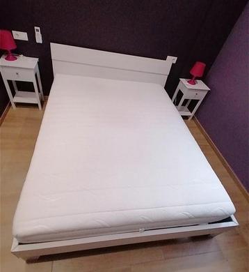 Literie complète 160 x 200 cm TB état  beschikbaar voor biedingen
