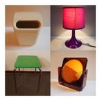 Lot van verschillende (vintage) interieur items, Ophalen