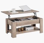 In hoogte verstelbare salontafel met opbergruimte, Ophalen, Nieuw