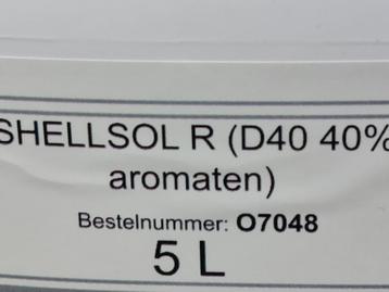 10Liter Shellsol  R  ( D40  40%) beschikbaar voor biedingen