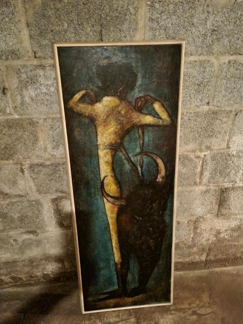 Peinture Toredo - Ben Genaux, Antiek en Kunst, Kunst | Schilderijen | Klassiek, Ophalen