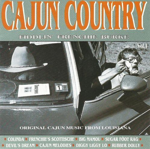 CD * FIDDLIN' FRENCH BURKE - CAJUN COUNTRY - Vol. 1, CD & DVD, CD | Country & Western, Comme neuf, Enlèvement ou Envoi