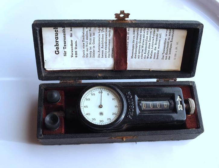 IVO Probator Tourenzähler, Antiek en Kunst, Antiek | Gereedschap en Instrumenten, Ophalen of Verzenden