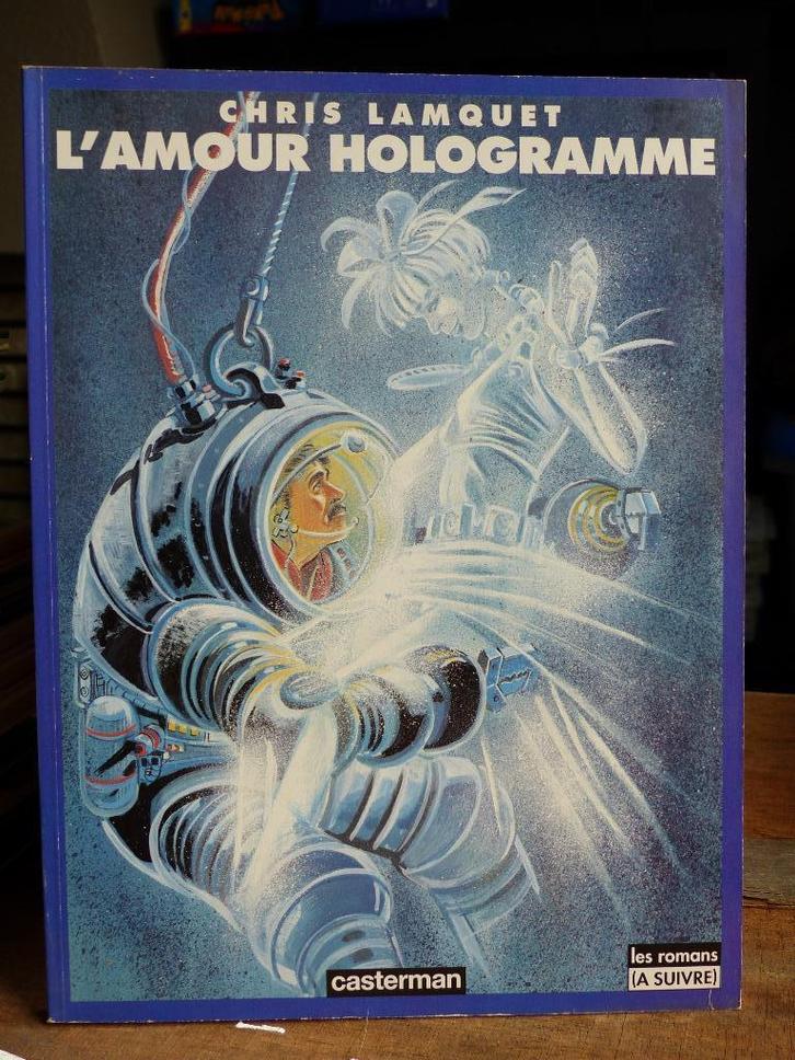 BD L'amour hologramme en TBE, Boeken, Stripverhalen, Gelezen, Eén stripboek, Ophalen of Verzenden