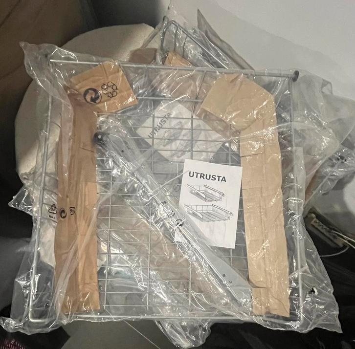 Ikea Utrusta 6x 60cm manden voor Metod keukeneenheden, Huis en Inrichting, Keuken | Keukenelementen, Nieuw, 50 tot 100 cm, 50 tot 75 cm