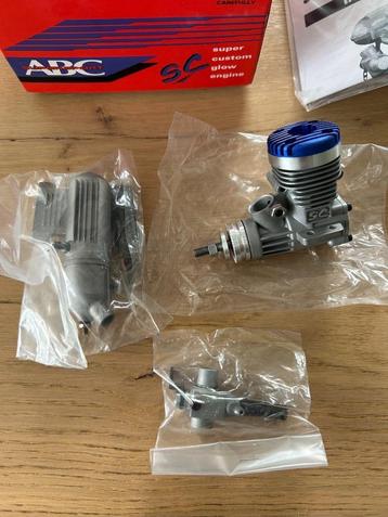 SC 15 Aero RC ABC 2,5cc rc nitro motor met uitlaat nieuw  beschikbaar voor biedingen