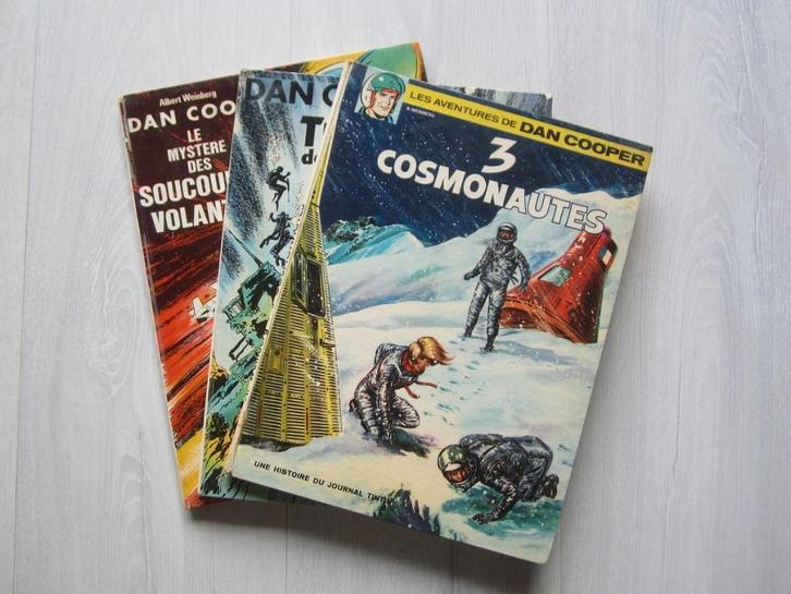 Dan Cooper - 3 BD en E.O. - 15,00Eur le lot, Livres, BD, Utilisé, Plusieurs BD, Enlèvement ou Envoi