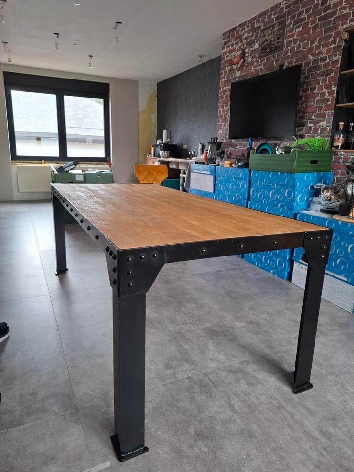 Table métal et manguier maison du monde, Huis en Inrichting, Tafels | Eettafels, Metaal, Ophalen