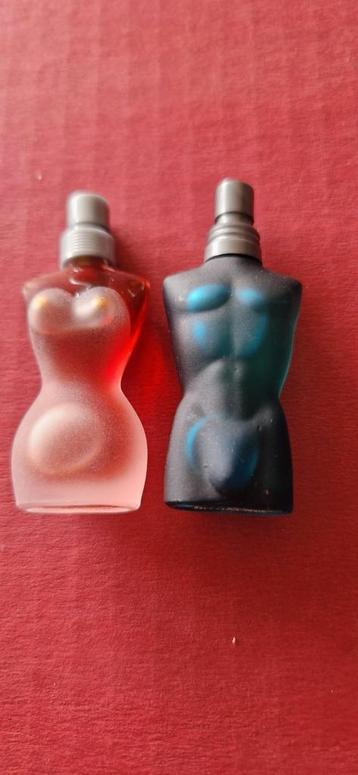 Lot de 2 miniatures de 3,5 ml Gaultier, Enlèvement ou Envoi, Comme neuf