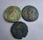 lot 3 monnaies antique, Enlèvement ou Envoi