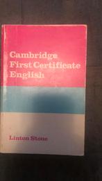 Préparation au test Cambridge first certificate, Livres, Livres scolaires, Comme neuf