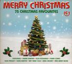 2052 - MERRY CHRISTMAS - 75 FAVOURITES - 3CD - DIGIPAK - NEW, Verzenden, Nieuw in verpakking, Kerst