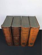 GrOOte antieke lederen Display Dummy Boeken - 1900 / 1930s, Ophalen of Verzenden