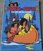 Oude strip: Mokie en Popie en de berejager, Boeken, Gelezen, Ophalen of Verzenden, Eén stripboek