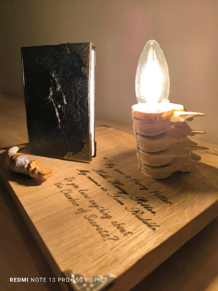 lampe inspiration Harry Potter, Huis en Inrichting, Lampen | Tafellampen, Nieuw, Ophalen of Verzenden