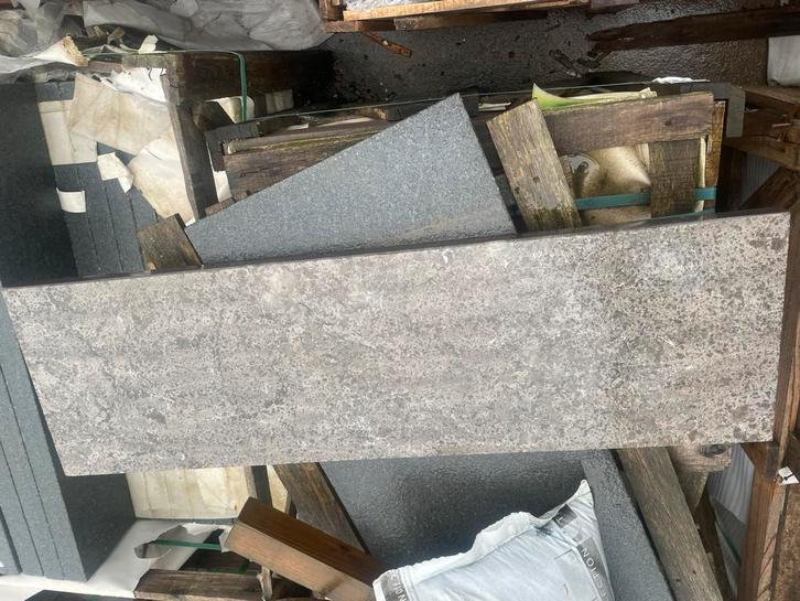Einde reejs zwembad- enof vijverboordsteem 100x30x3, Tuin en Terras, Vijver-toebehoren, Nieuw, Overige typen, Ophalen