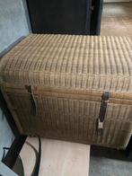 Rieten koffer, Huis en Inrichting, Woonaccessoires | Kisten, Ophalen, Overige materialen, Gebruikt, 50 tot 100 cm