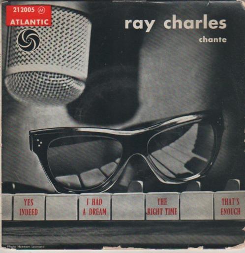 Ray Charles – Chante, Cd's en Dvd's, Vinyl Singles, Zo goed als nieuw, EP, Pop, 7 inch, Ophalen of Verzenden