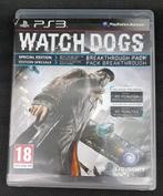 Watch Dog Special Edition Pal FR Ubisoft PS 3, Avontuur en Actie, Ophalen of Verzenden, 1 speler, Zo goed als nieuw