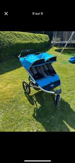 Poussette / buggy Thule Urban glide 2 double /jogging course, Kinderen en Baby's, Ophalen, Gebruikt, Kinderwagen, Overige merken