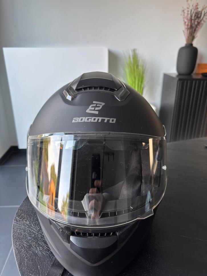 Bogotto helm, Motoren, Kleding | Motorhelmen, Dames, Heren, Systeemhelm, S, Overige merken, Tweedehands, Ophalen